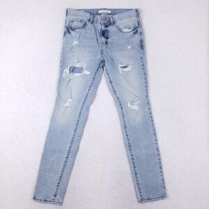 PacSun Stacked Skinny Distressed Jeans 30x30 Light Wash